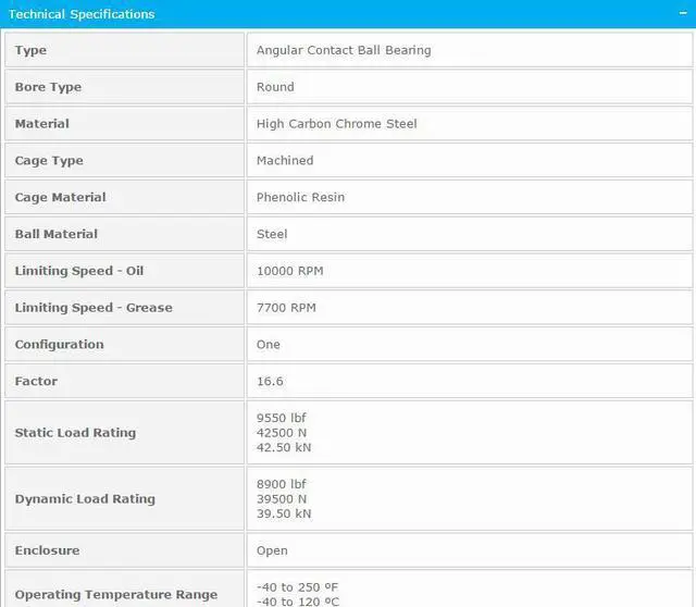 Alt view image 2 of 4 - NTN 7918C Single Angular Contact Ball Bearings 90x125x18mm