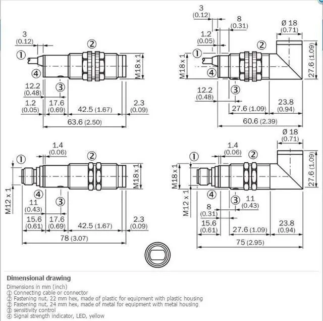 Alt view image 2 of 2 - SICK VTF18-3E5912 Photoelectric proximity sensor NPN New