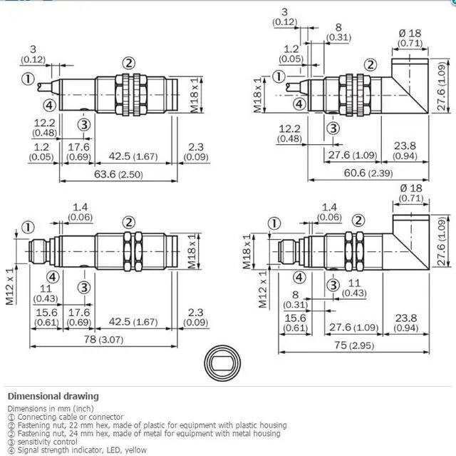 Alt view image 2 of 2 - SICK VTF18-3E5440 Photoelectric proximity sensor ,NPN ,New