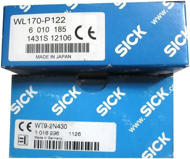 Alt view image 3 of 3 - SICK WL170-P122 Photoelectric retro-reflective sensor ,PNP,New