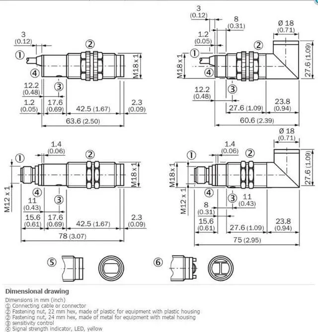 Alt view image 2 of 2 - SICK VTE18-4N4912 Photoelectric proximity sensor NPN ,New