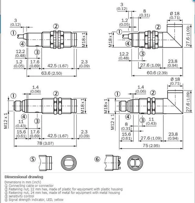 Alt view image 2 of 2 - SICK    VTE18-3E2412 Photoelectric proximity sensor ,NPN New