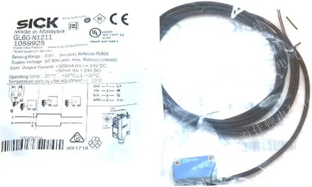 Alt view image 4 of 4 - SICK GL6-N1212 Miniature photoelectric sensors ,NPN New