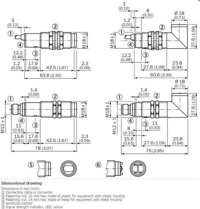 Alt view image 2 of 2 - SICK  VTE18-3E2840 Photoelectric proximity sensor ,NPN ,New