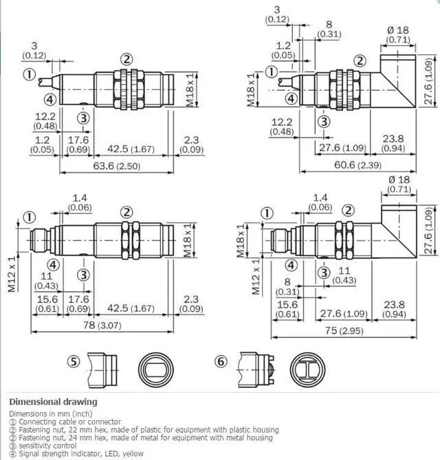 Alt view image 2 of 2 - SICK VTE18-3F8912 Photoelectric proximity sensor,PNP,New