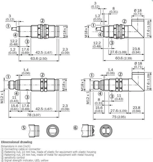 Alt view image 2 of 2 - SICK VTE18-3P8440 Photoelectric proximity sensor ,PNP,New