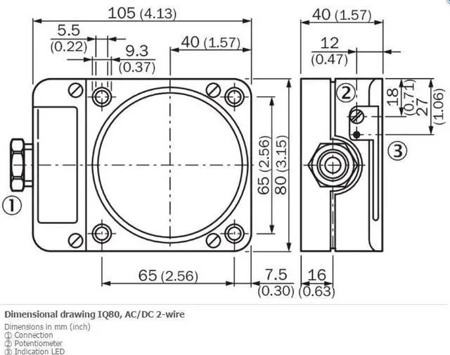 Alt view image 2 of 6 - SICK  IQ80-60NUP-KK0 Inductive proximity sensors PNP / NPN New
