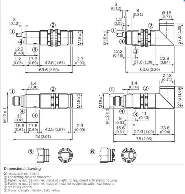 Alt view image 2 of 2 - SICK VTE18-3N2812 Photoelectric proximity sensor,NPN ,New