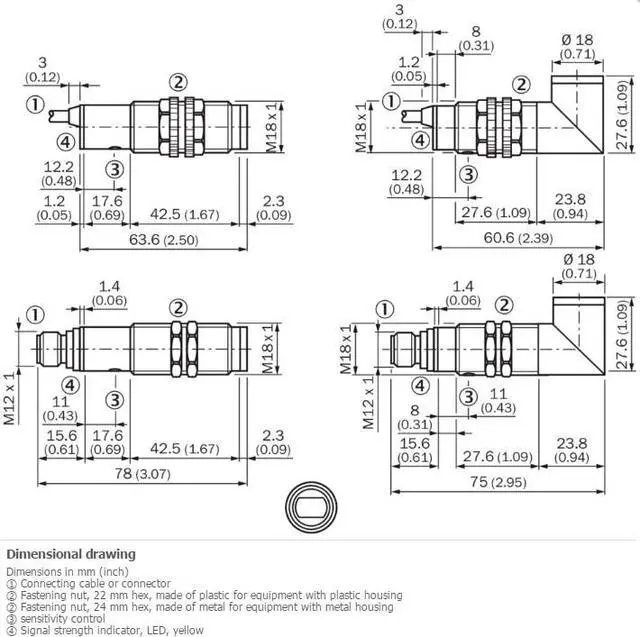 Alt view image 2 of 2 - SICK VTF18-4N5912 Photoelectric proximity sensor ,NPN New