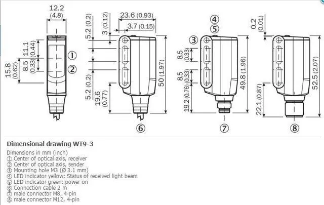 Alt view image 2 of 4 - SICK WTB9-3P1161 Small Photoelectric Sensors PNP,New