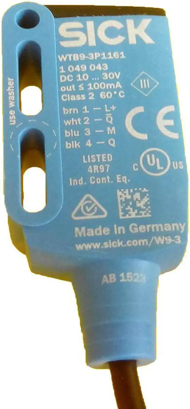 Alt view image 4 of 4 - SICK WTB9-3P1161 Small Photoelectric Sensors PNP,New