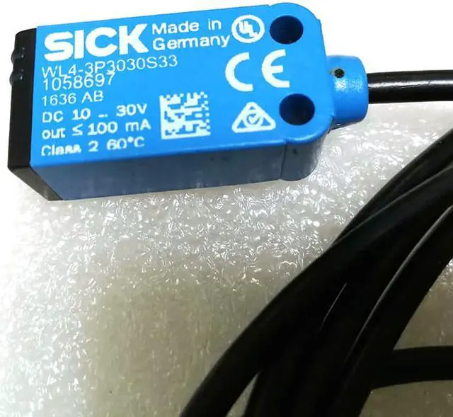 Alt view image 4 of 4 - SICK WL4-3P3030S33 Miniature Photoelectric Sensors PNP,New
