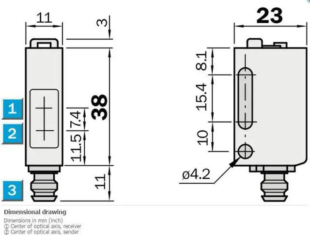 Alt view image 2 of 4 - SICK WT160-F460  Photoelectric Proximity Sensor ,PNP,New