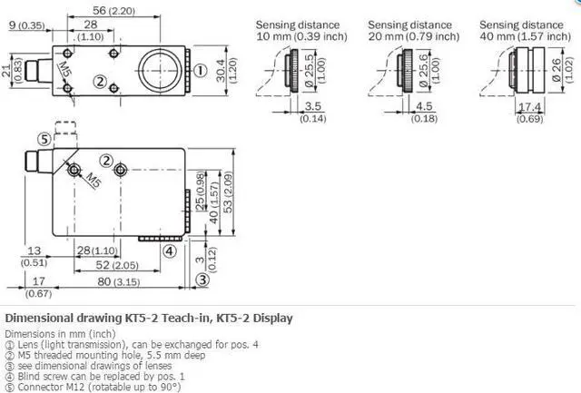 Alt view image 3 of 6 - SICK KT5W-2N1116 Contrast Sensors ,NPN New