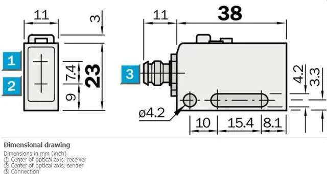 Alt view image 2 of 4 - SICK WL160-F132 Photoelectric Retro-reflective Sensor ,PNP,New