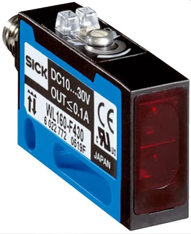 Alt view image 3 of 4 - SICK WL160-F132 Photoelectric Retro-reflective Sensor ,PNP,New