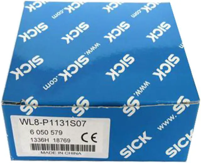 Main image of SICK WL8-P1131S07 Photoelectric Retro-reflective Sensor,PNP,New