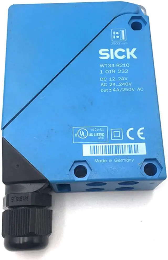 Alt view image 4 of 6 - SICK WT34-R210 Photoelectric Proximity Sensor New