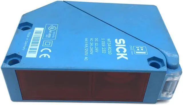 Alt view image 5 of 6 - SICK WT34-R210 Photoelectric Proximity Sensor New