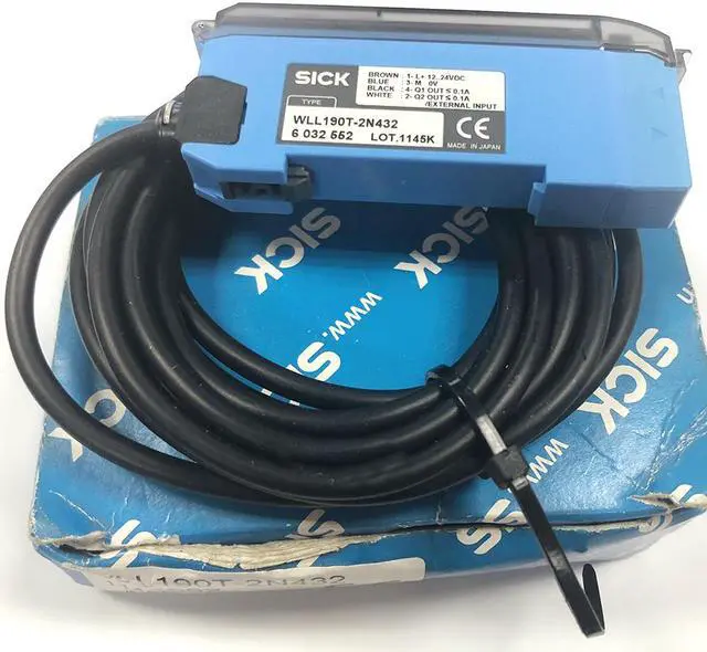 Alt view image 5 of 5 - SICK WLL190T-2N432 Fiber-optic Photoelectric Sensor ,NPN New