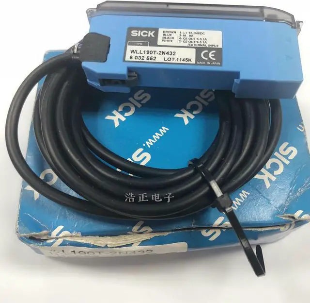 Main image of SICK WLL190T-2N432 Fiber-optic Photoelectric Sensor ,NPN New
