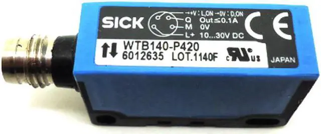 Alt view image 4 of 5 - SICK  WTB140-P420 Photoelectric Proximity Sensor ,PNP,New