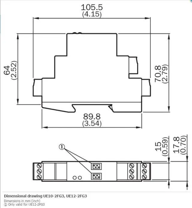 Alt view image 2 of 5 - SICK UE10-2FG3D0 Plug-in Screw-type Terminals ,NPN ,PNP,New