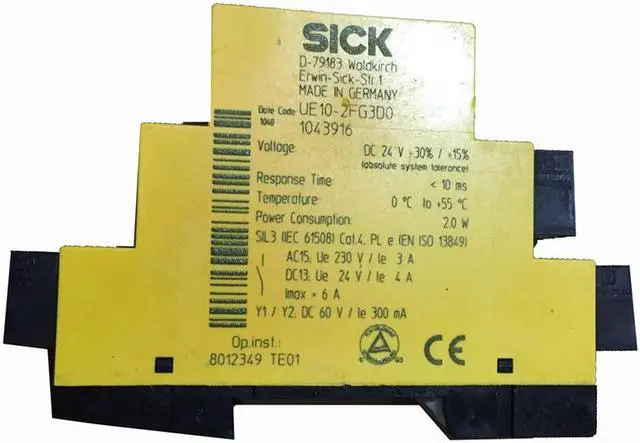 Alt view image 5 of 5 - SICK UE10-2FG3D0 Plug-in Screw-type Terminals ,NPN ,PNP,New