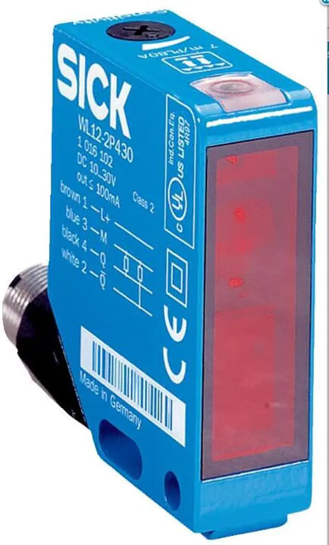 Alt view image 3 of 5 - SICK  WL12-2P430 Photoelectric Retro-reflective Sensor,PNP,New