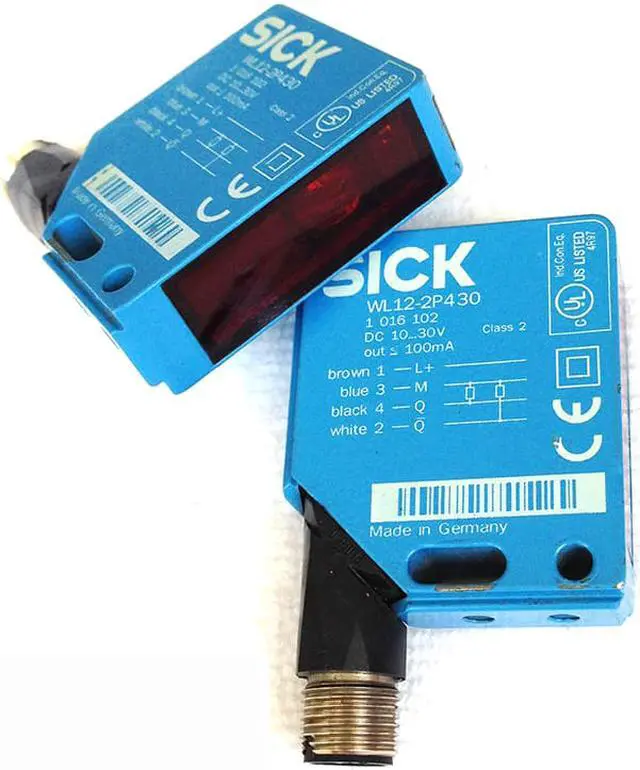 Alt view image 5 of 5 - SICK  WL12-2P430 Photoelectric Retro-reflective Sensor,PNP,New