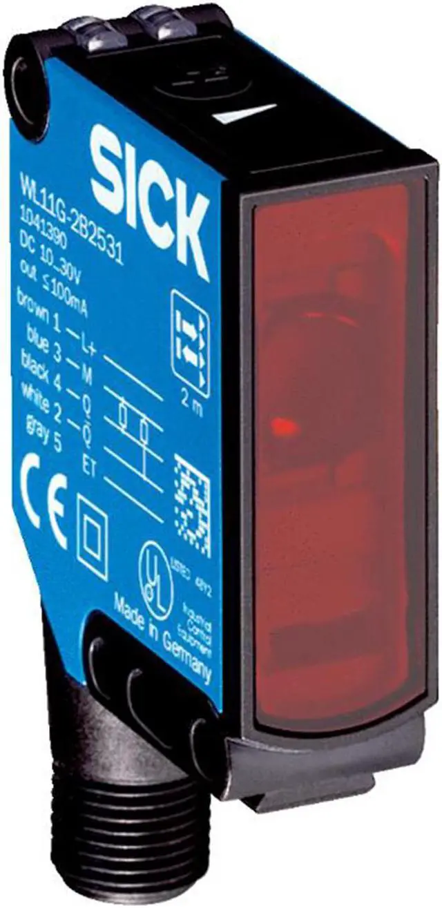 Alt view image 3 of 3 - SICK WL11G-2B2531P04 Photoelectric Retro-reflective Sensor NPN ,PNP,New