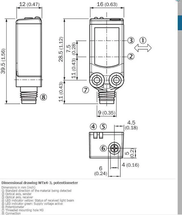 Alt view image 2 of 2 - SICK WTV4-3N1341 Miniature Photoelectric Sensors ,NPN New