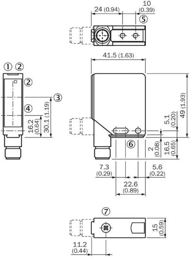 Alt view image 2 of 3 - SICK  WT12L-2B550 Small Photoelectric Sensors,NPN ,PNP,New