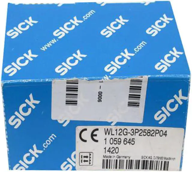 Alt view image 3 of 3 - SICK WL12G-3P2582P04 Small Photoelectric Sensors PNP,New