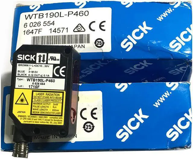 Main image of SICK WTB190L-P460 Photoelectric Proximity Sensor PNP,New