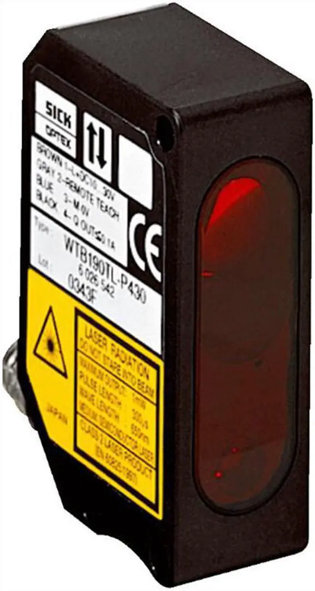 Alt view image 3 of 3 - SICK WTB190L-P460 Photoelectric Proximity Sensor PNP,New