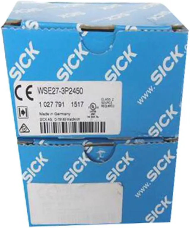 Alt view image 3 of 3 - SICK WSE27-3P2450 Through-beam Photoelectric Sensor,PNP,New