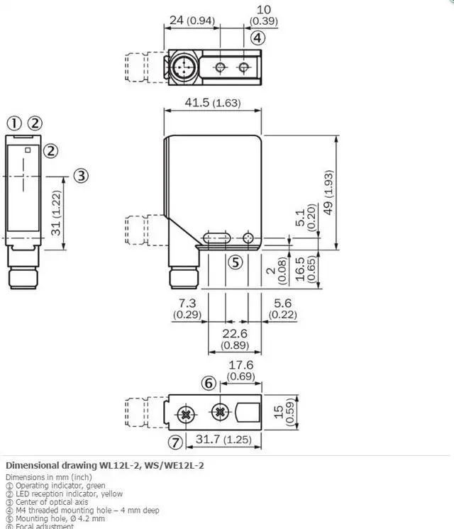 Alt view image 2 of 4 - SICK WL12L-2B530 Small Photoelectric Sensors ,NPN ,PNP,New