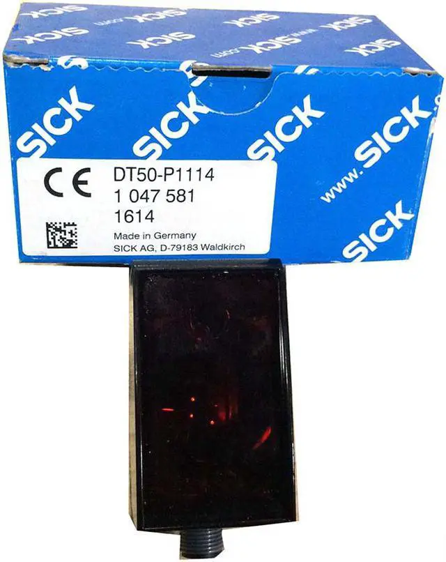 Alt view image 2 of 5 - SICK DT50-P1114 Mid Range Distance Sensors New