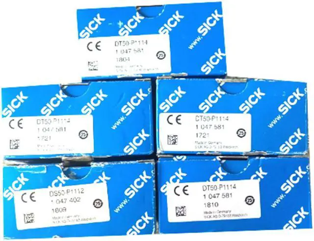 Alt view image 5 of 5 - SICK DT50-P1114 Mid Range Distance Sensors New