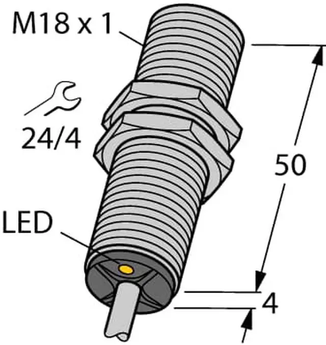 Alt view image 2 of 2 - TURCK Bi5-G18-AN6X 4641500 Inductive sensor NPN
