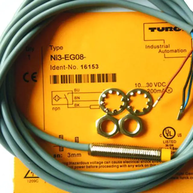 Main image of TURCK NI3-EG08-RP6X 4602742 Inductive sensor PNP