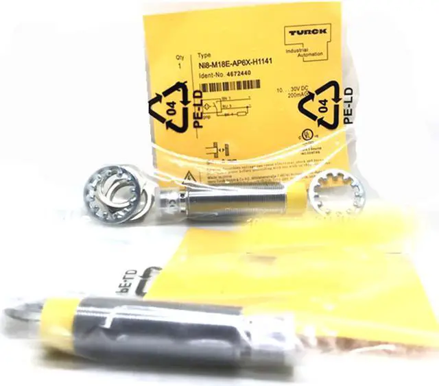Main image of TURCK Ni8-M18E-AP6X-H1141 4611233 Inductive sensor PNP