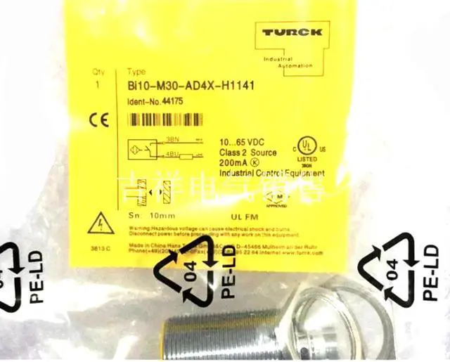 Main image of TURCK BI10-M30-AD4X-H1141 44175 Inductive sensor