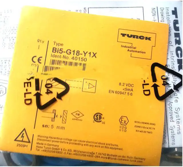 Main image of TURCK BI5-G18-Y1X 40150 Inductive sensor