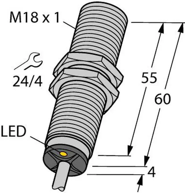 Alt view image 2 of 2 - TURCK BI3-M18-AZ3X/S903 1302100 Inductive sensor
