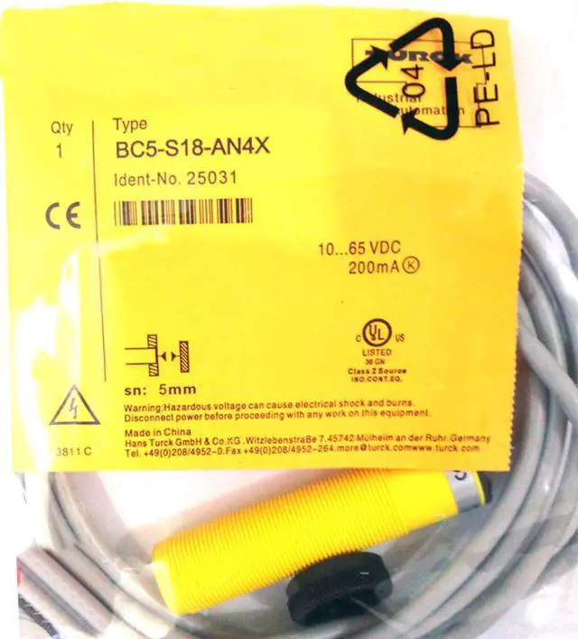Main image of TURCK BC5-S18-AN4X 25031 Inductive sensor NPN