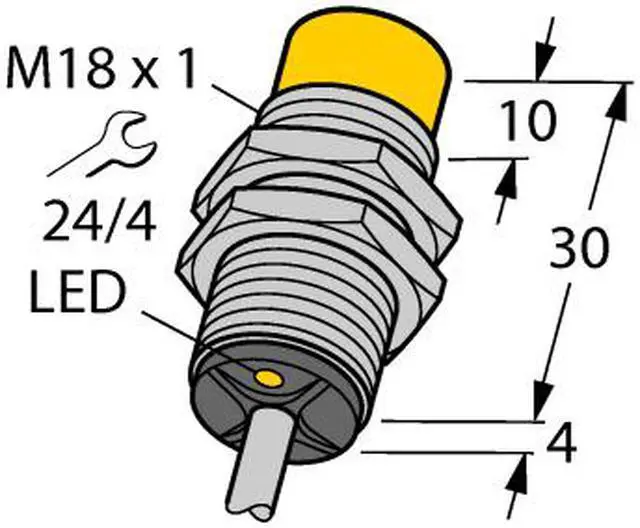 Alt view image 2 of 2 - TURCK NI10-G18-Y1X 40151 Inductive sensor