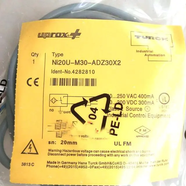 Main image of TURCK Ni20U-M30-ADZ30X2 4282810 Inductive sensor