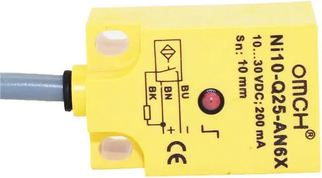 Main image of TURCK Ni10-Q25-AN6X 4652330 Inductive sensor NPN